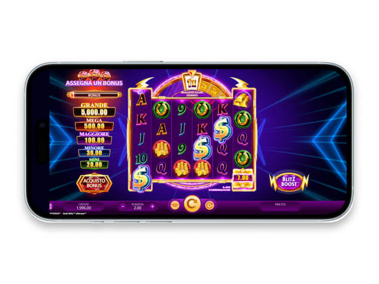 La slot mobile Gold Blitz Ultimate