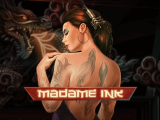 Il logo della slot online Madame Ink