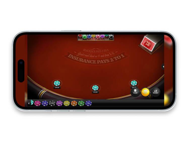Classic Blackjack mobile