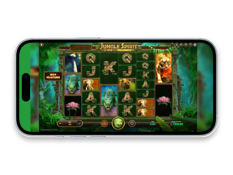 La slot mobile Jungle Spirit Megaways