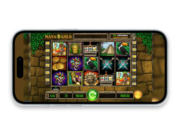 La slot mobile Maya Gold