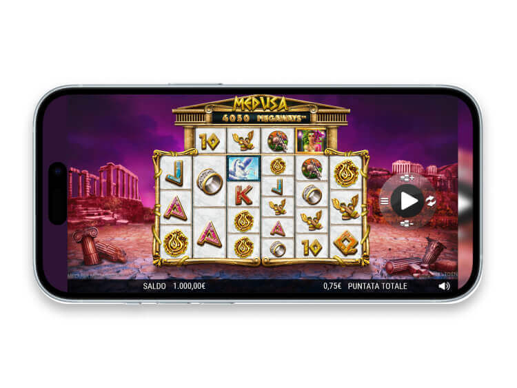 La slot mobile Medusa Megaways