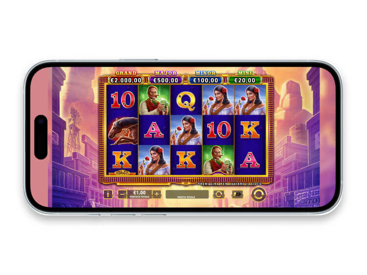 La slot mobile Mega Fire Blaze Wild Pistolero