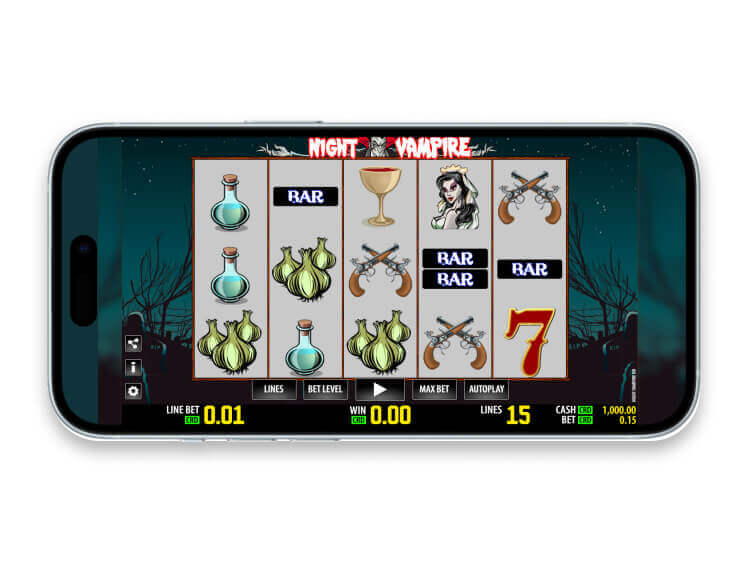 La slot mobile Night Vampire