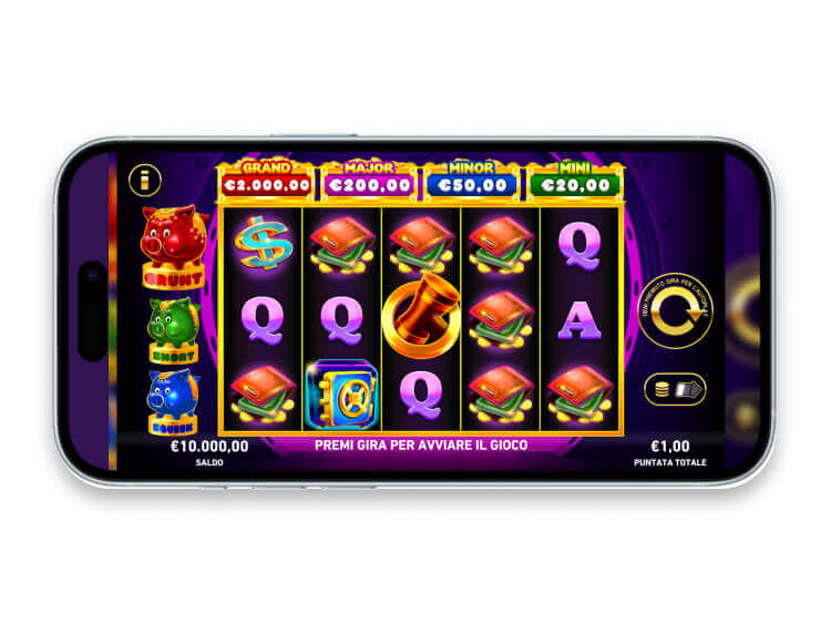 La slot mobile Oink Oink Oink