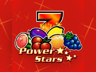 Il logo della slot online Power Stars