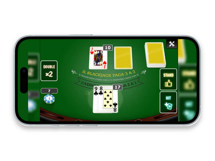 Blackjack Pro mobile