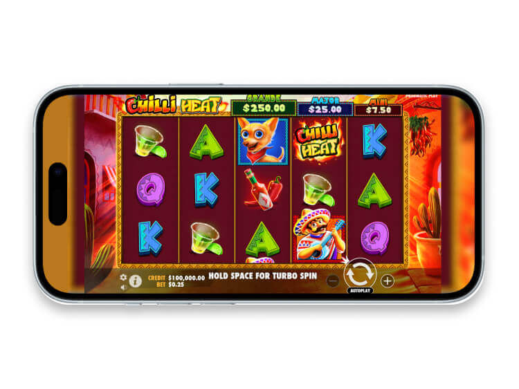 La slot mobile Chilli Heat
