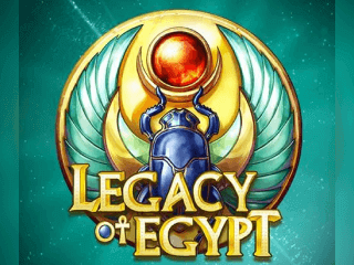 Il logo della slot online Legacy of Egypt