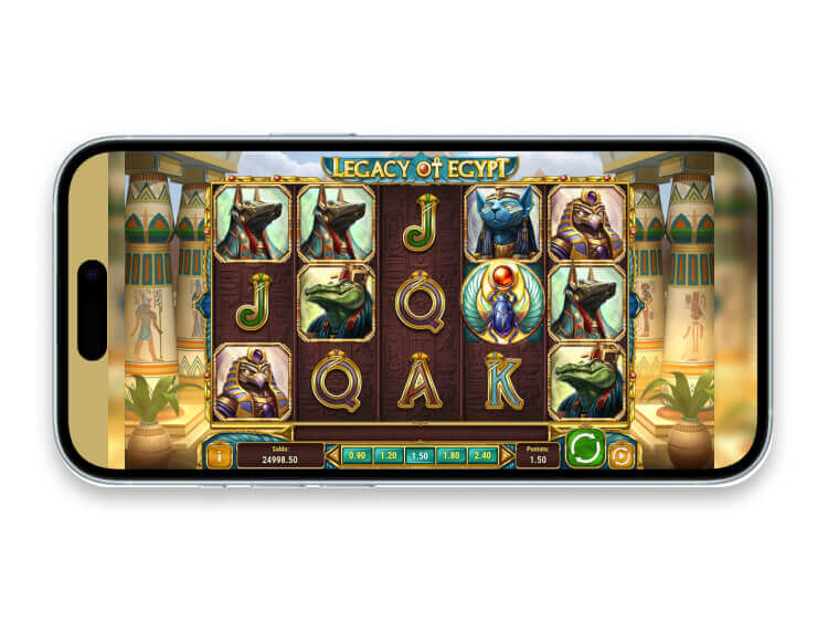 La slot mobile Legacy of Egypt