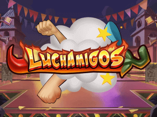 Il logo della slot online Luchamigos