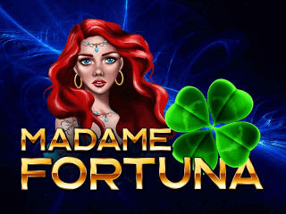 Il logo della slot online Madame Fortuna
