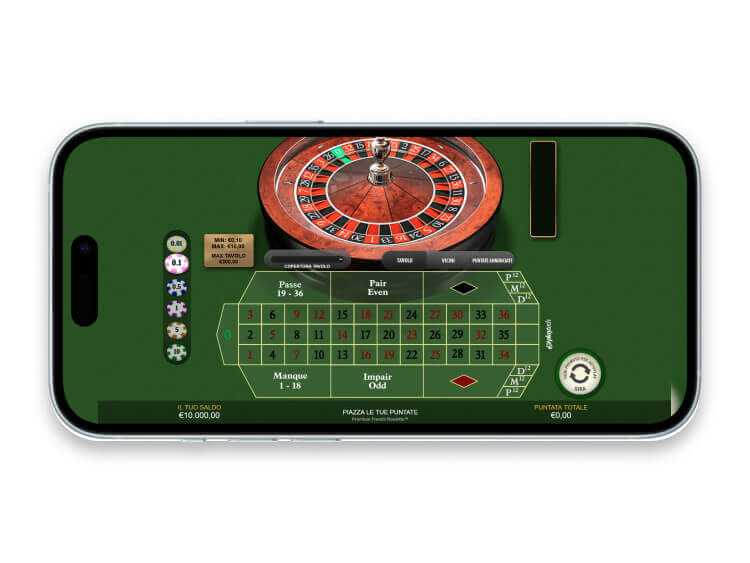 Premium French Roulette Mobile
