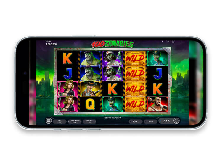 La slot mobile 100 Zombies