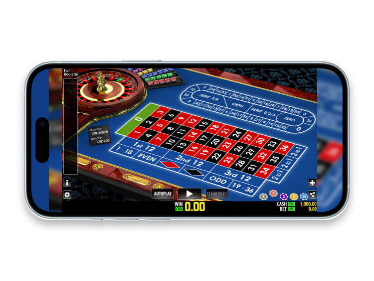 American Pro Roulette mobile