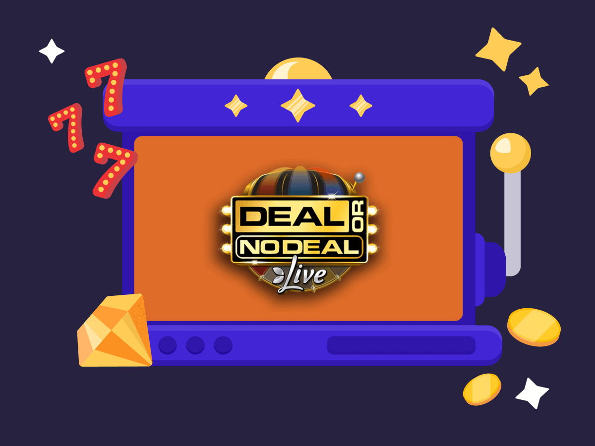Una macchinetta che contiene il game show Deal or No Deal