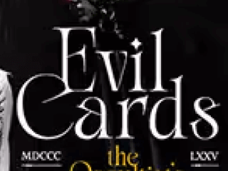 Il logo della slot Evil Cards