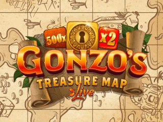 Il logo del game show Gonzo’s Treasure Map