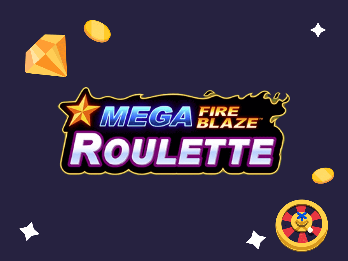Il logo di Mega Fire Blaze Roulette