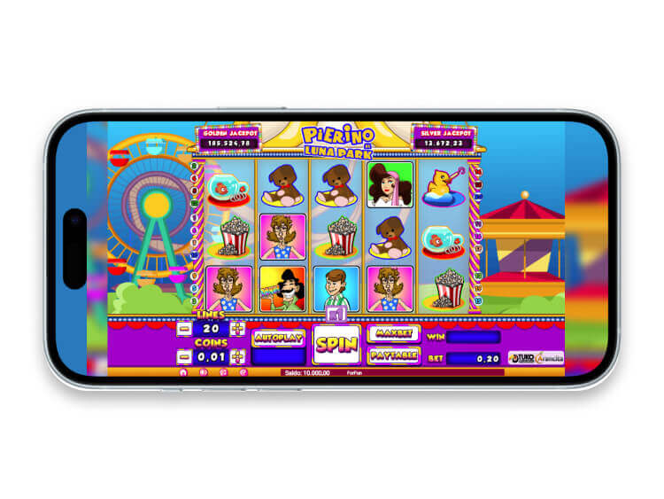 La slot mobile Pierino al Luna Park