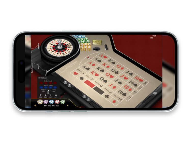Poker Roulette mobile