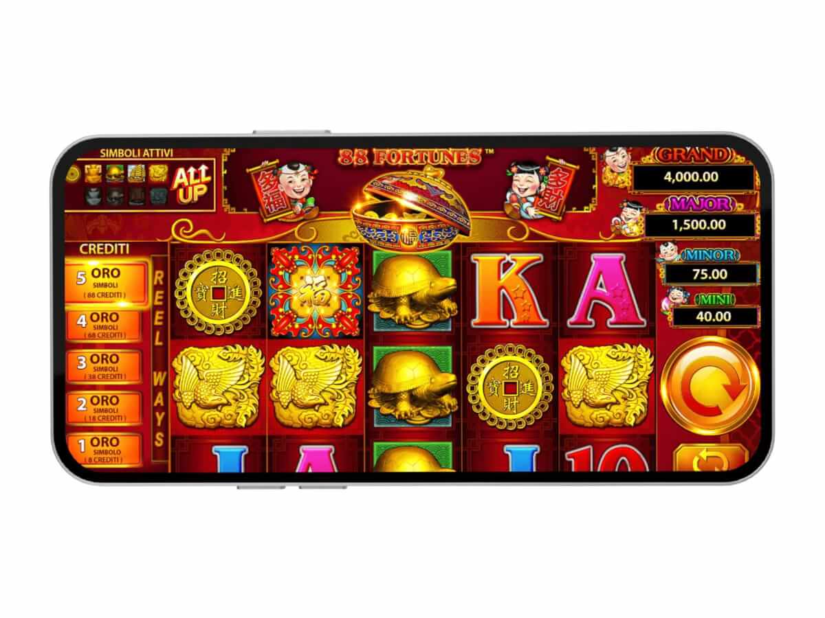 La slot mobile 88 Fortunes
