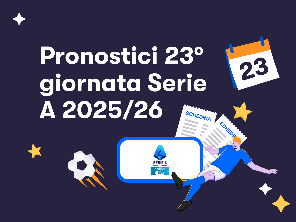 Pronostico Serie A 25/25 Giornata 23 Featured Image