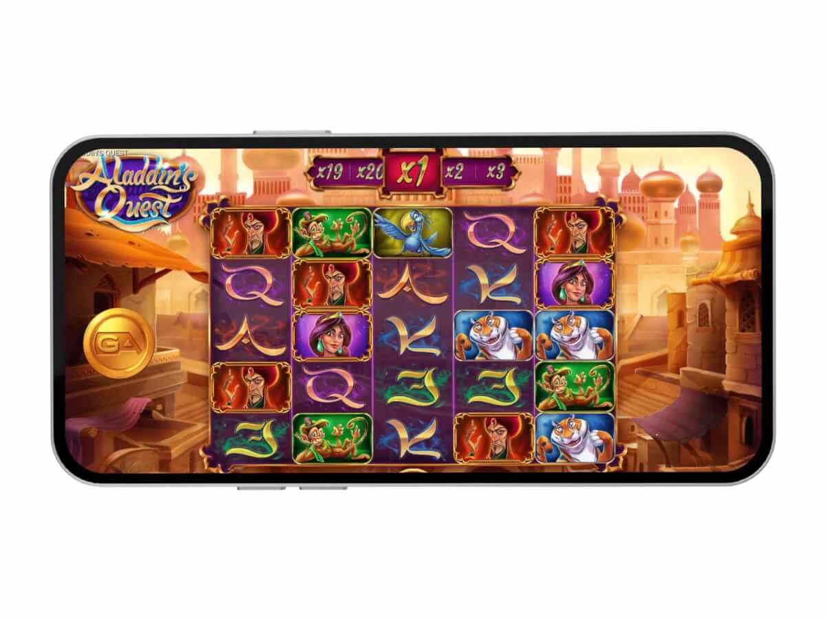 La slot mobile Aladdin's Quest