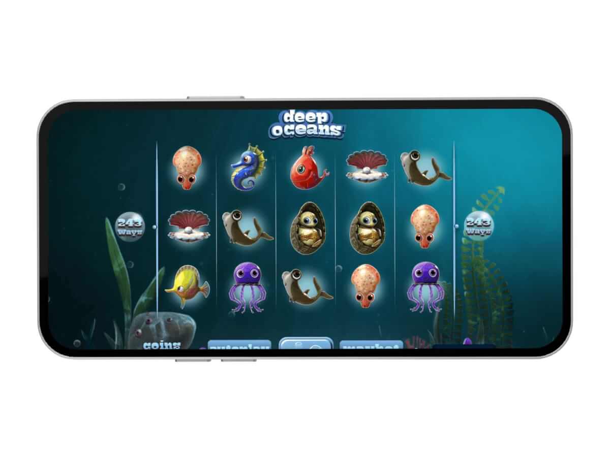 La slot mobile Deep Oceans