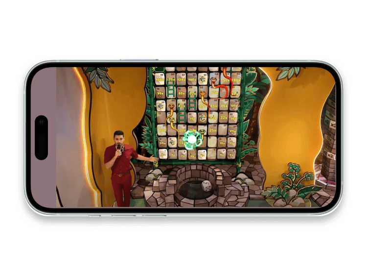 Il game show mobile Snakes and Ladders