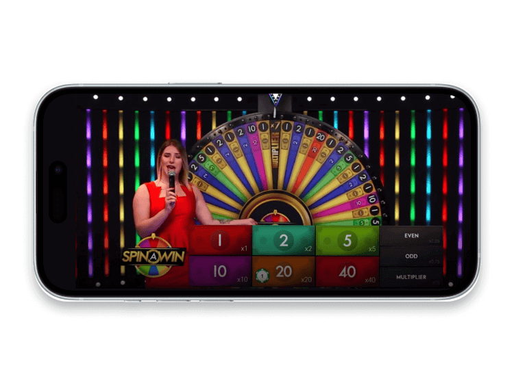 Il game show mobile Spin A Win