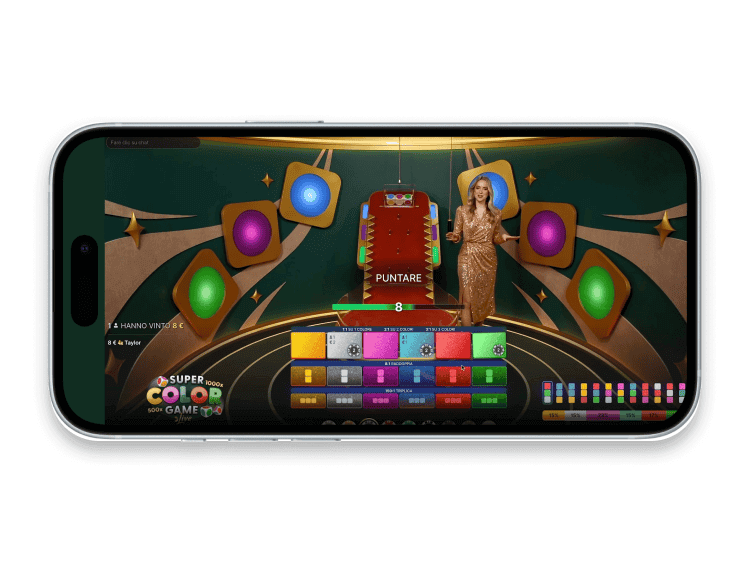 Il game show mobile Super Color Game