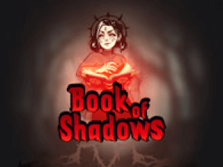 Il logo della slot Book of Shadows