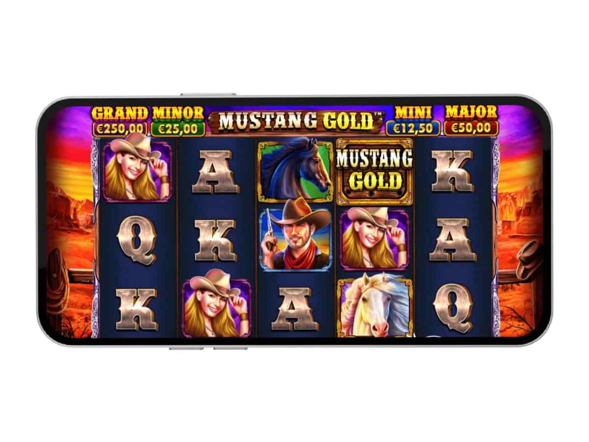 La slot mobile Mustang Gold