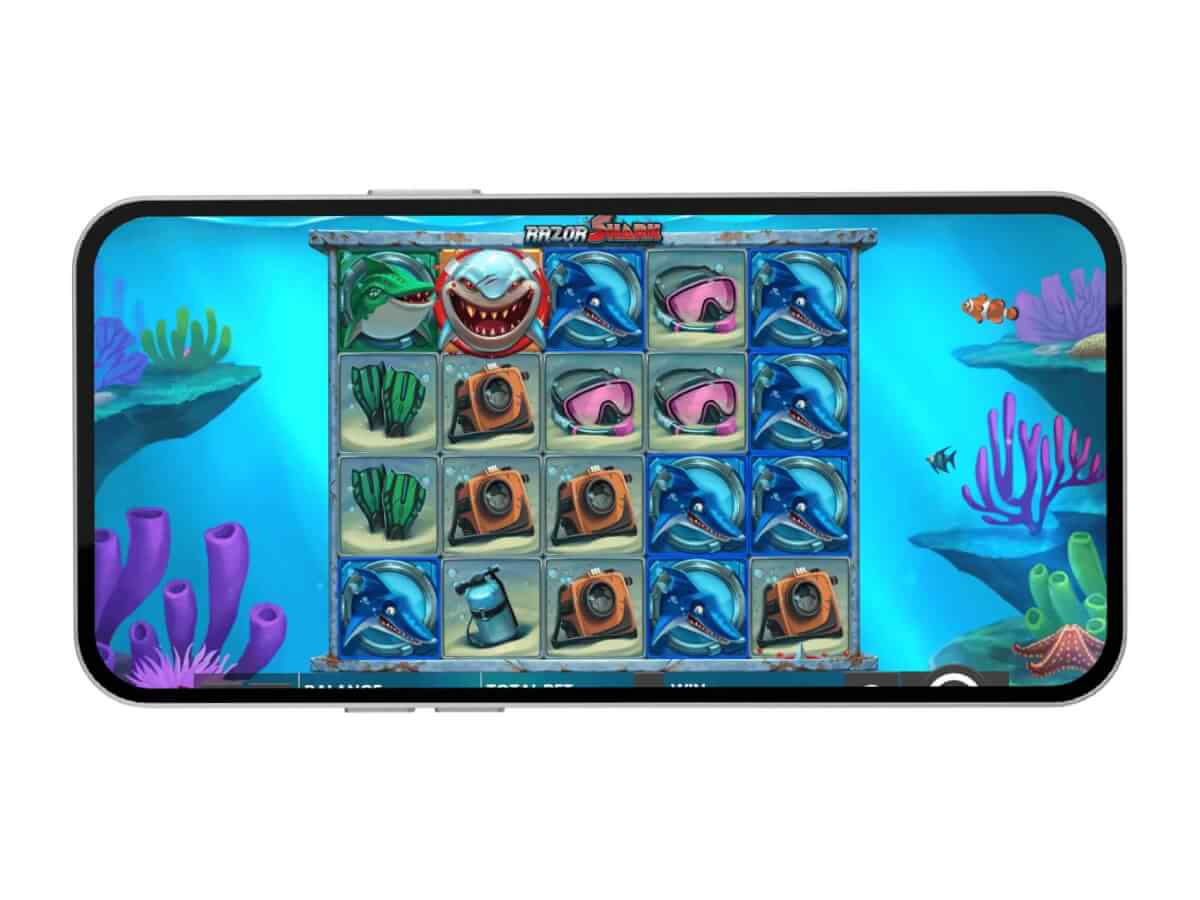 La slot mobile Razor Shark