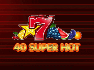 Il logo della slot 40 Super Hot