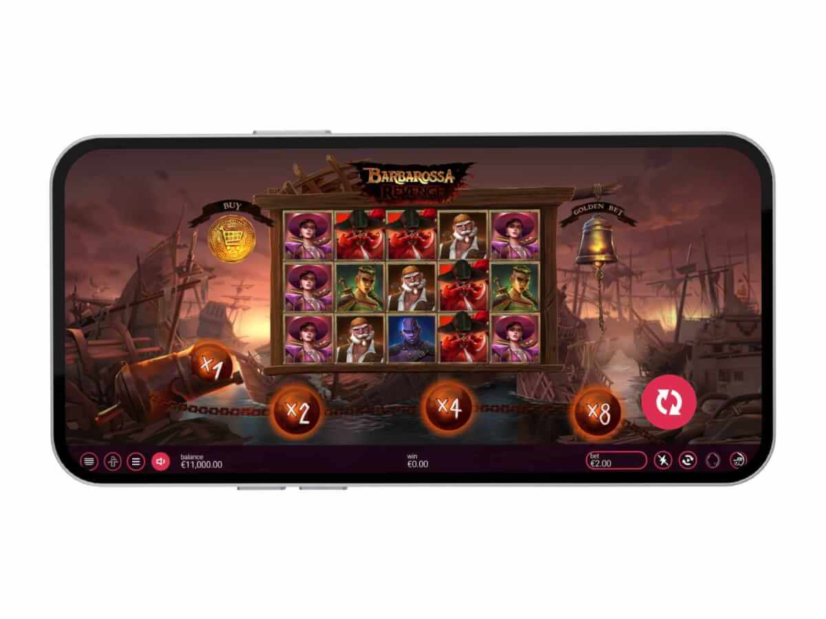 La slot mobile Barbarossa Revenge
