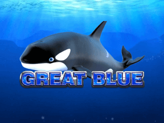 Il logo della slot Great Blue