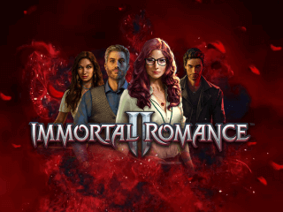 Il logo della slot Immortal Romance 2