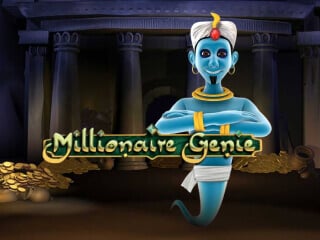 Il logo della slot Millionaire Genie