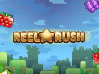 Il logo della slot Reel Rush
