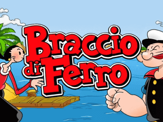 Il logo della slot Braccio di Ferro