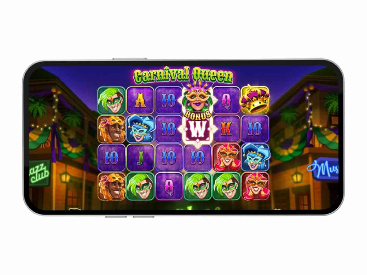 La slot mobile Carnival Queen