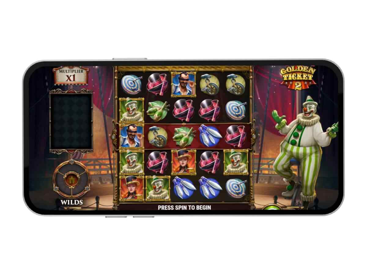 La slot mobile Golden Ticket 2