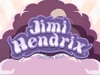 Il logo della slot online Jimi Hendrix