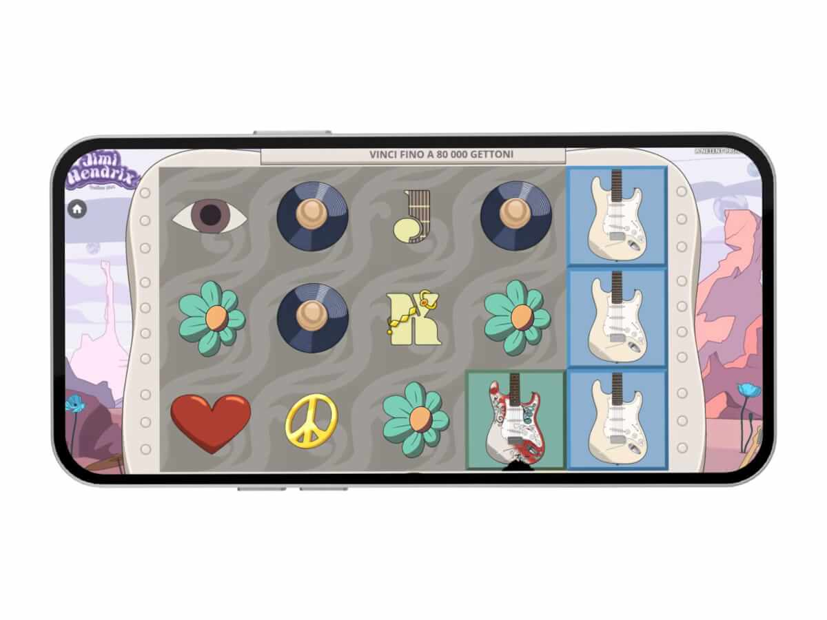 La slot mobile Jimi Hendrix