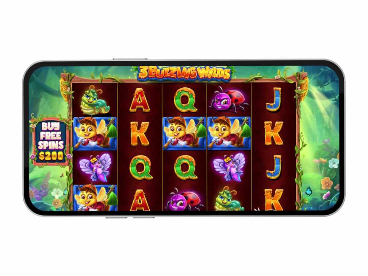 La slot mobile 3 Buzzing Wilds