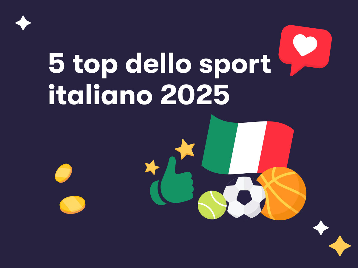 5 top dello sport italiano 2025