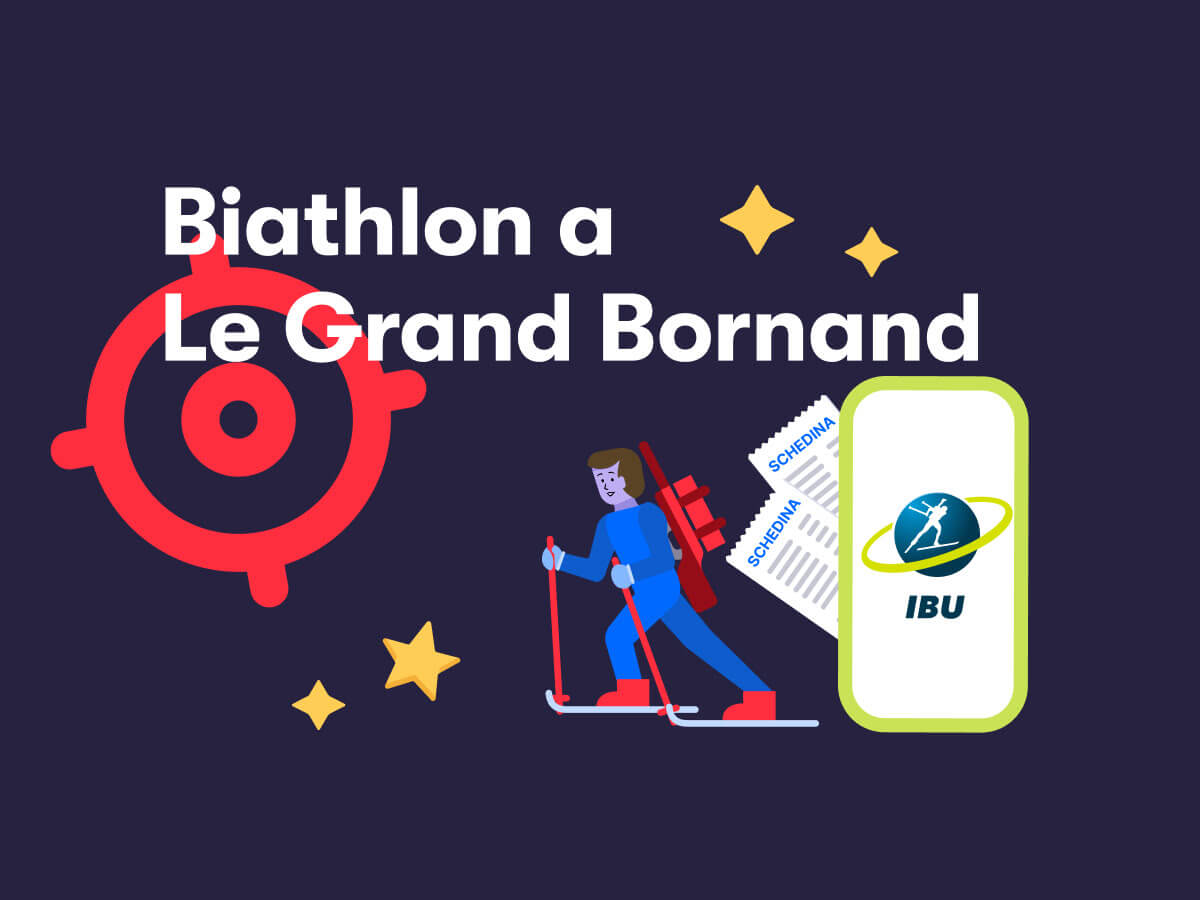 IBU Biathlon Coppa del Mondo a Le Grand Bornand