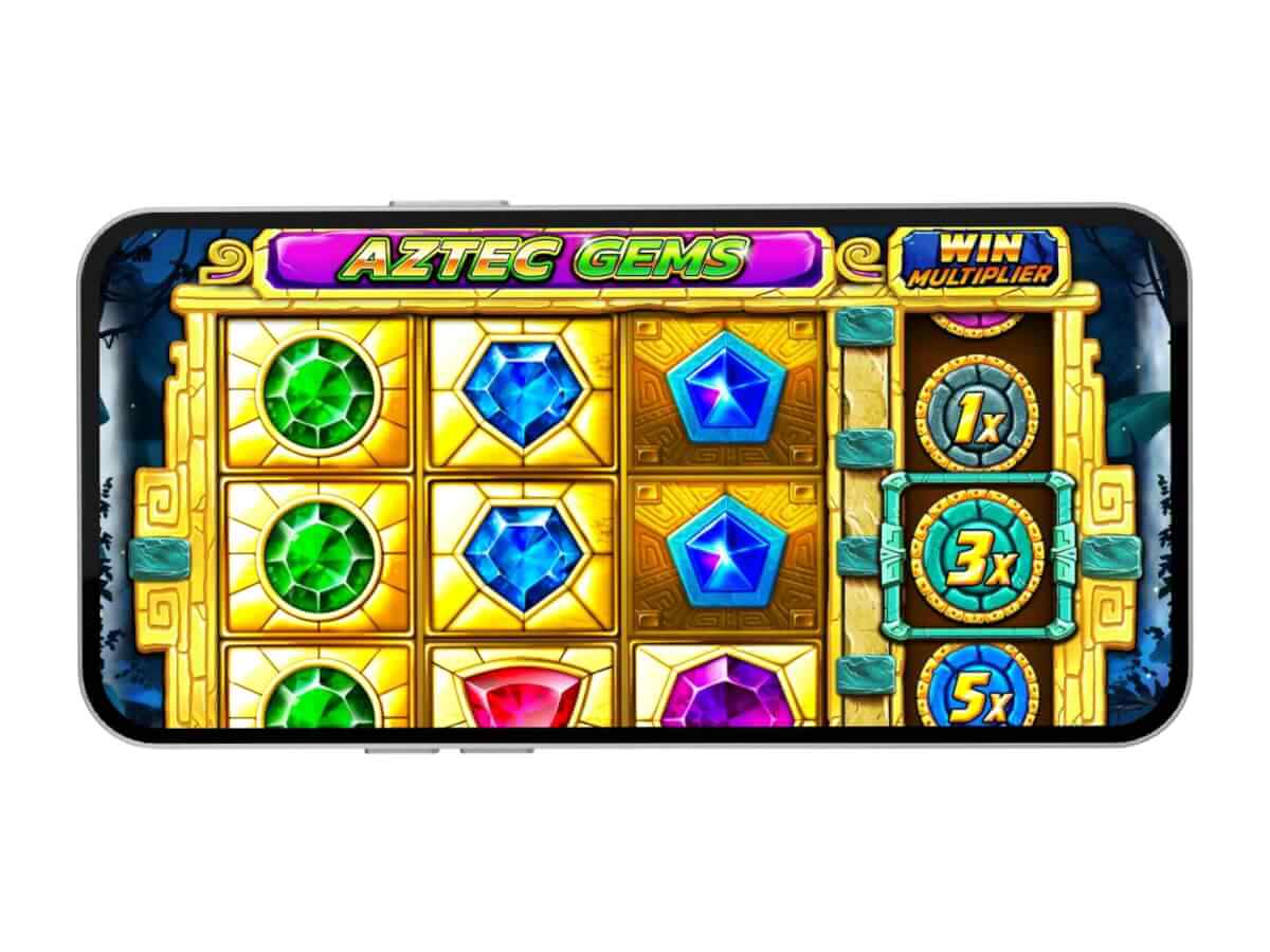 La slot mobile Aztec Gems